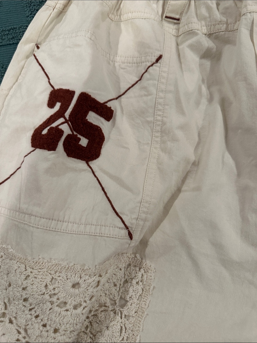Free People Rockaway Craft pants NWT sz. M - Picture 4 of 10